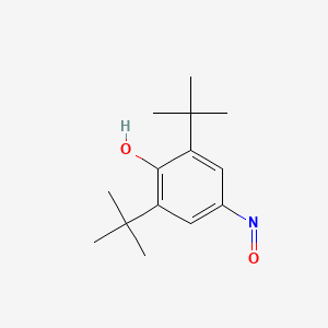 B1345742 2,6-Di-tert-butyl-4-nitrosophenol CAS No. 955-03-3