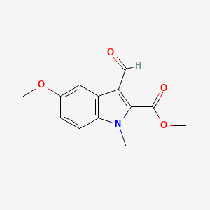 methyl 3-formyl-5-methoxy-1-methyl-1H-indole-2-carboxylate