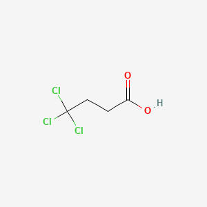 molecular formula C4H5Cl3O2 B1345755 4,4,4-Trichlorobutyric acid CAS No. 2345-32-6