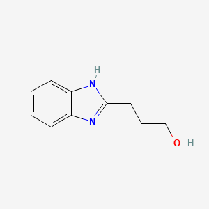 molecular formula C10H12N2O B1345757 2-Benzimidazolepropanol CAS No. 2403-66-9
