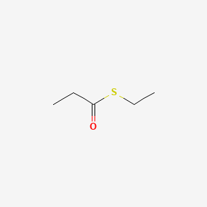 molecular formula C5H10OS B1345758 s-Ethyl thiopropionate CAS No. 2432-42-0