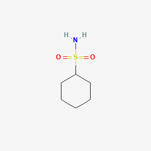 molecular formula C6H13NO2S B1345759 环己烷磺酰胺 CAS No. 2438-38-2