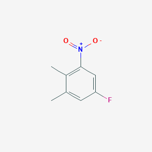 molecular formula C8H8FNO2 B1345767 5-氟-1,2-二甲基-3-硝基苯 CAS No. 185207-28-7