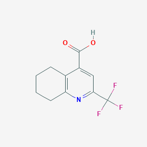 2-(Trifluoromethyl)-5,6,7,8-tetrahydroquinoline-4-carboxylicacid