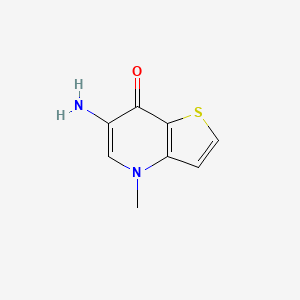 6-amino-4-methyl-4H,7H-thieno[3,2-b]pyridin-7-one