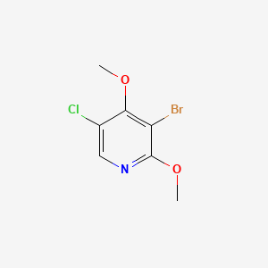 3-Bromo-5-chloro-2,4-dimethoxypyridine