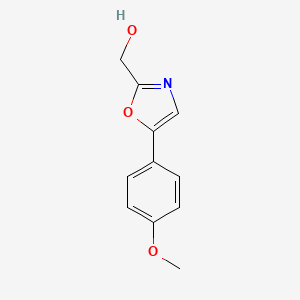 [5-(4-Methoxyphenyl)-1,3-oxazol-2-yl]methanol