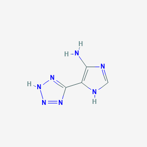 4-(2H-1,2,3,4-tetrazol-5-yl)-1H-imidazol-5-amine