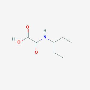 molecular formula C7H13NO3 B1345817 [(1-Ethylpropyl)amino](oxo)acetic acid CAS No. 1142202-55-8