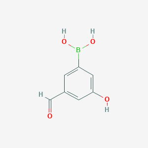 (3-Formyl-5-hydroxyphenyl)boronic acid