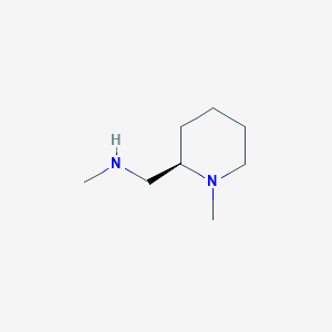 methyl({[(2R)-1-methylpiperidin-2-yl]methyl})amine