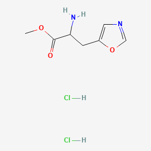 Methyl 2-amino-3-(1,3-oxazol-5-yl)propanoate dihydrochloride