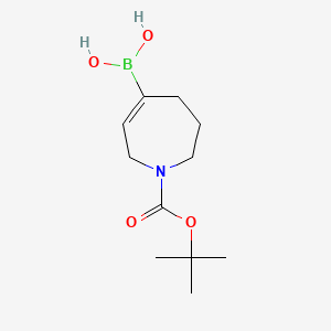 (1-(tert-Butoxycarbonyl)-2,5,6,7-tetrahydro-1H-azepin-4-yl)boronic acid