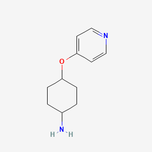 Trans-4-(pyridin-4-yloxy)cyclohexanamine