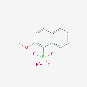 Potassium trifluoro(2-methoxynaphthalen-1-yl)boranuide