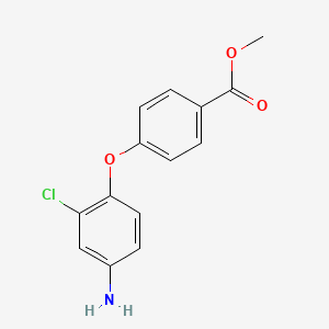 B1345870 Methyl 4-(4-amino-2-chlorophenoxy)benzoate CAS No. 946697-20-7