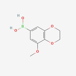 (5-Methoxy-2,3-dihydro-1,4-benzodioxin-7-yl)boronic acid