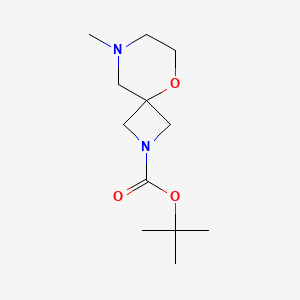 Tert-butyl 8-methyl-5-oxa-2,8-diazaspiro[3.5]nonane-2-carboxylate