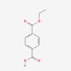 molecular formula C10H10O4 B1345969 4-(Ethoxycarbonyl)benzoic acid CAS No. 713-57-5