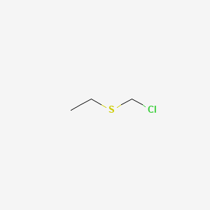 molecular formula C3H7ClS B1345970 Chloromethyl ethyl sulfide CAS No. 1708-73-2