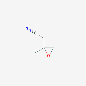 2-(2-Methyloxiran-2-yl)acetonitrile