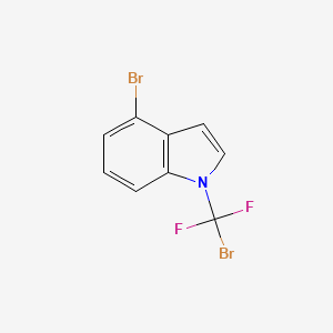 4-bromo-1-(bromodifluoromethyl)-1H-indole