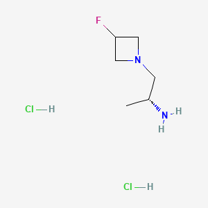 (2R)-1-(3-fluoroazetidin-1-yl)propan-2-amine dihydrochloride