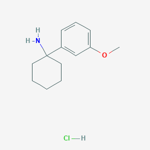 1-(3-Methoxyphenyl)cyclohexan-1-amine hydrochloride