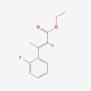 Ethyl 3-(2-fluorophenyl)but-2-enoate