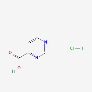 6-Methylpyrimidine-4-carboxylicacidhydrochloride