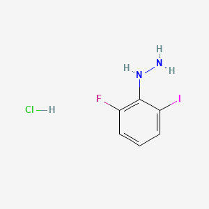 (2-Fluoro-6-iodophenyl)hydrazine hydrochloride