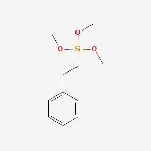 molecular formula C11H18O3Si B1345983 三甲氧基(2-苯乙基)硅烷 CAS No. 49539-88-0