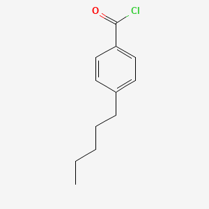 molecular formula C12H15ClO B1345984 4-Pentylbenzoyl chloride CAS No. 49763-65-7