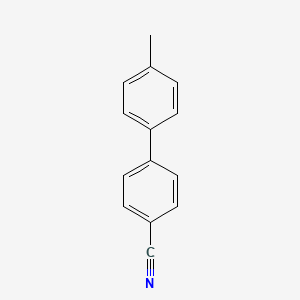 molecular formula C14H11N B1345985 4-氰基-4'-甲基联苯 CAS No. 50670-50-3