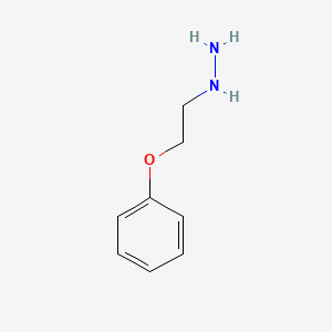 molecular formula C8H12N2O B1346010 (2-Phenoxyethyl)hydrazine CAS No. 3184-38-1