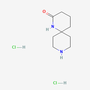 1,9-Diazaspiro[5.5]undecan-2-one dihydrochloride