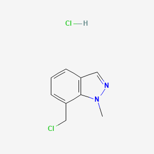 7-(chloromethyl)-1-methyl-1H-indazole hydrochloride