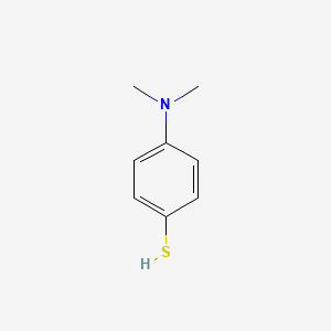 molecular formula C8H11NS B1346023 4-(Dimethylamino)thiophenol CAS No. 4946-22-9