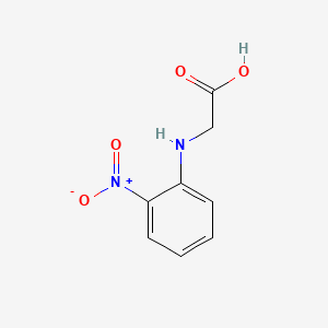 molecular formula C8H8N2O4 B1346026 2-[(2-Nitrophenyl)amino]acetic acid CAS No. 5427-99-6