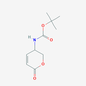 tert-butyl N-(6-oxo-3,6-dihydro-2H-pyran-3-yl)carbamate