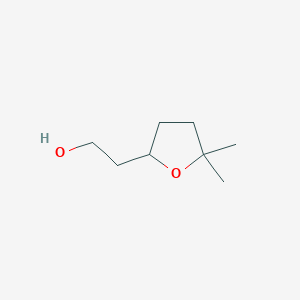 2-(5,5-Dimethyloxolan-2-yl)ethan-1-ol