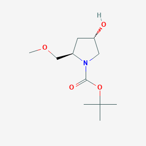 (2R,4S)-tert-butyl 4-hydroxy-2-(methoxymethyl)pyrrolidine-1-carboxylate