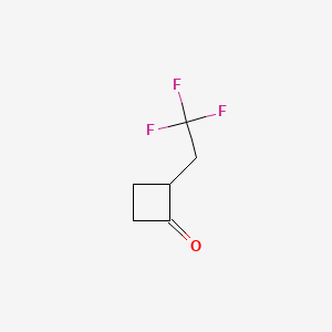 2-(2,2,2-Trifluoroethyl)cyclobutan-1-one