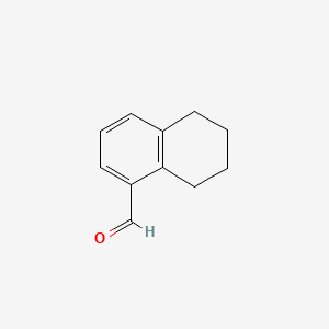 molecular formula C11H12O B1346036 5,6,7,8-四氢萘-1-甲醛 CAS No. 41828-13-1