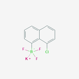 Potassium (8-chloronaphthalen-1-yl)trifluoroboranuide