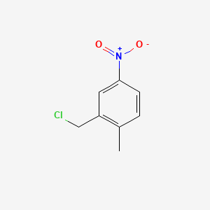 molecular formula C8H8ClNO2 B1346049 2-(氯甲基)-1-甲基-4-硝基苯 CAS No. 58966-24-8