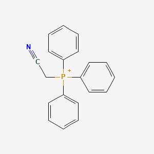 molecular formula C20H17NP+ B1346061 (Cyanomethyl)(triphenyl)phosphonium 
