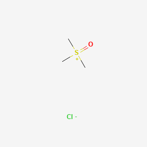 molecular formula C3H9ClOS B1346063 Trimethylsulfoxonium chloride CAS No. 5034-06-0