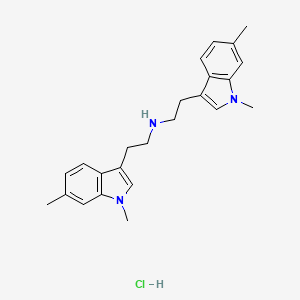 bis[2-(1,6-dimethyl-1H-indol-3-yl)ethyl]amine hydrochloride