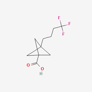 3-(4,4,4-Trifluorobutyl)bicyclo[1.1.1]pentane-1-carboxylic acid